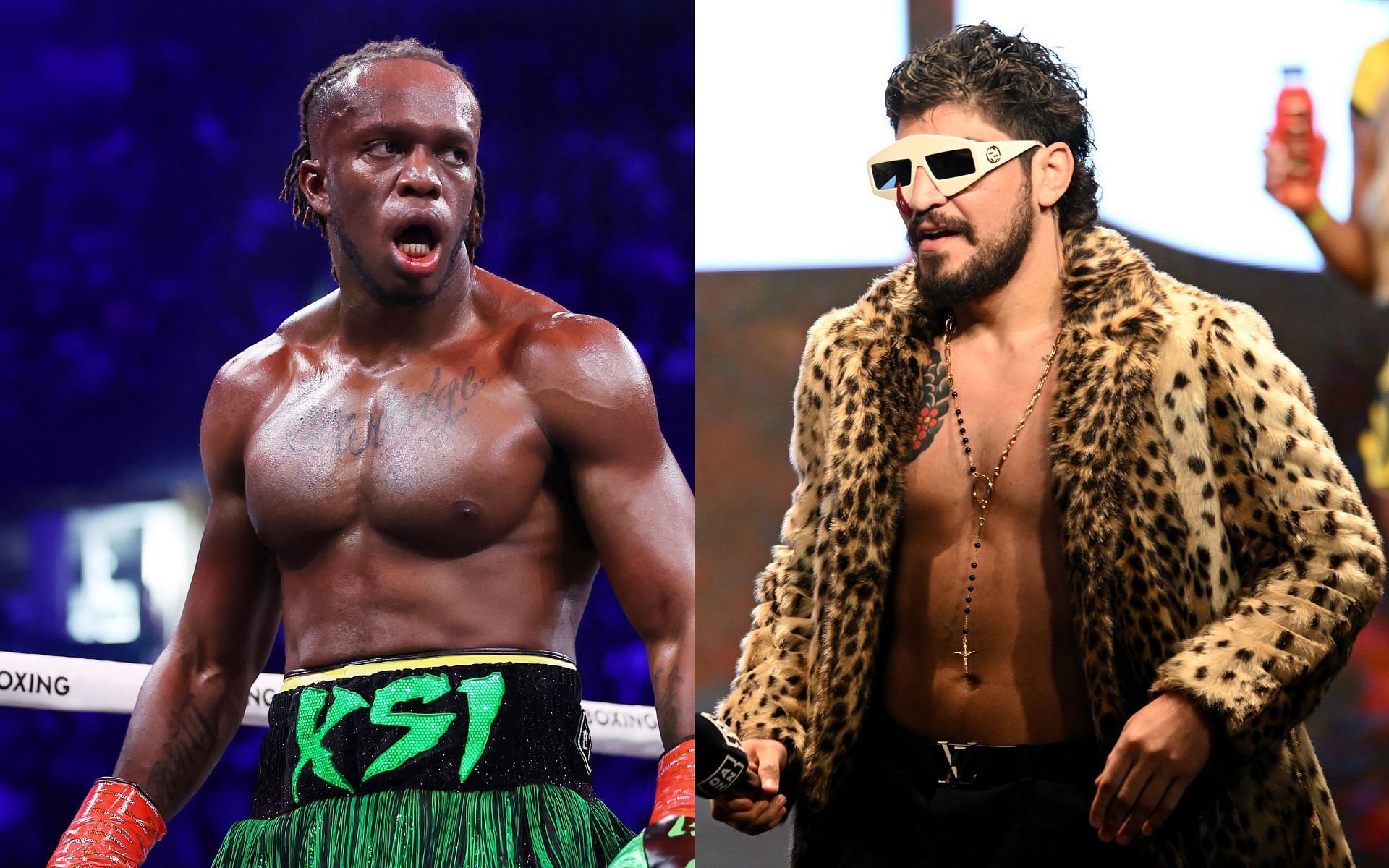 KSI (left) will clash against Dillon Danis (right) in the headlining match of a Misfits Boxing event [Images courtesy: Getty Images]