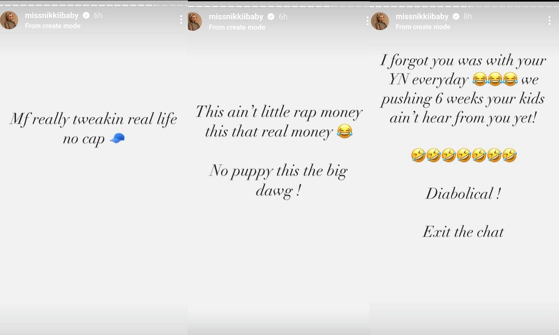 Nikki Mudarris&#039; Instagram stories seem to be targeting LiAngelo Ball