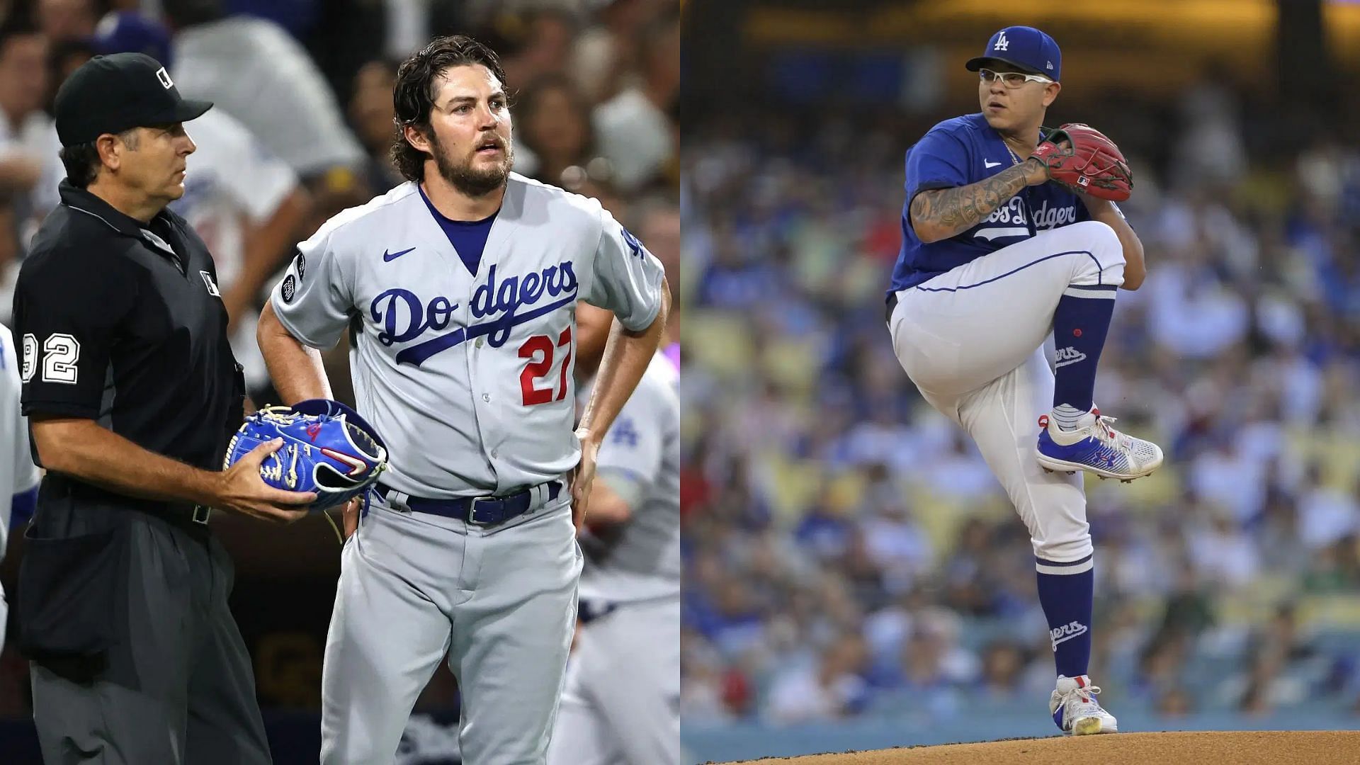 Former Los Angeles Dodgers Pitchers Trevor Bauer &amp; Julio Urias