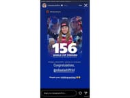 Shiffrin’s Instagram story