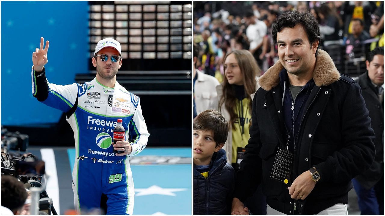 Daniel Suarez and Sergio Perez (from Left). Credit: Imagn Images