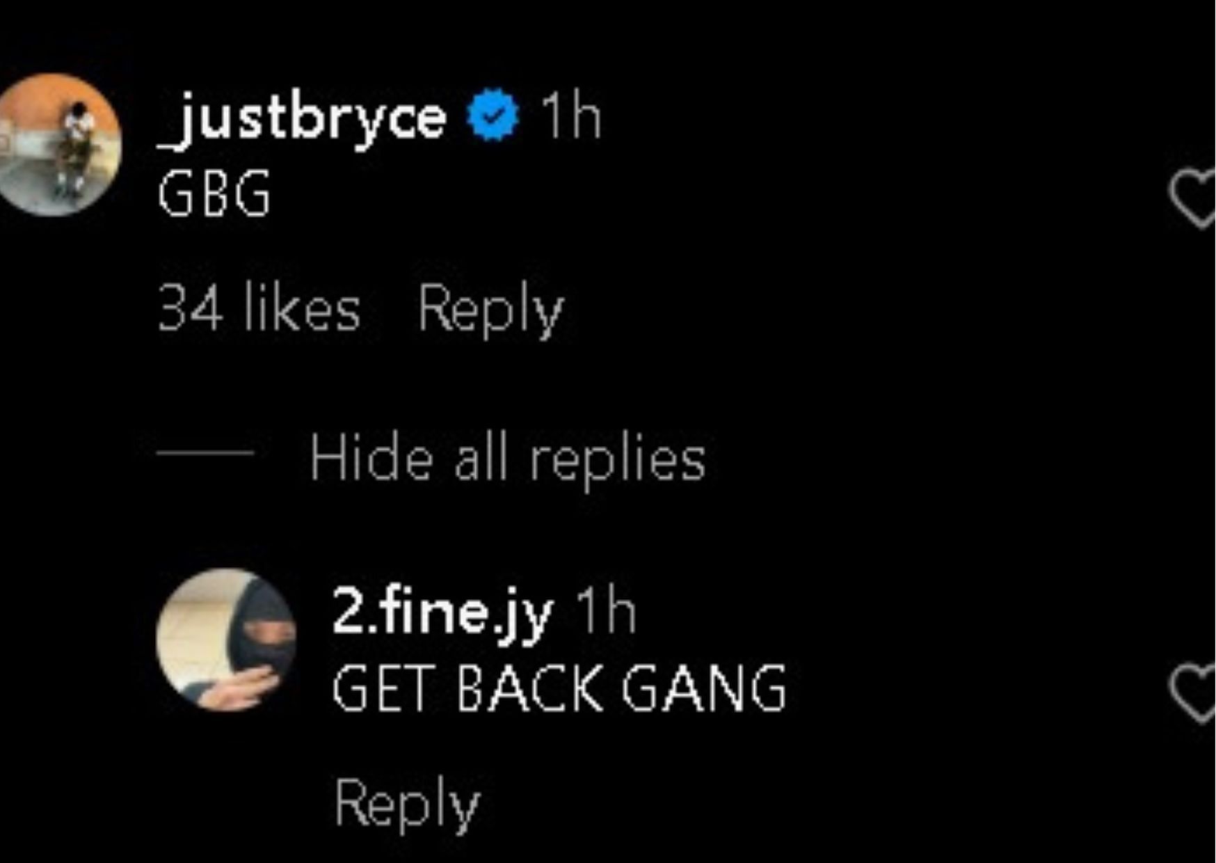 Bryce James&#039; response to Sierra Canyon&#039;s playoff victory. (Credits: IG/Ballislife)