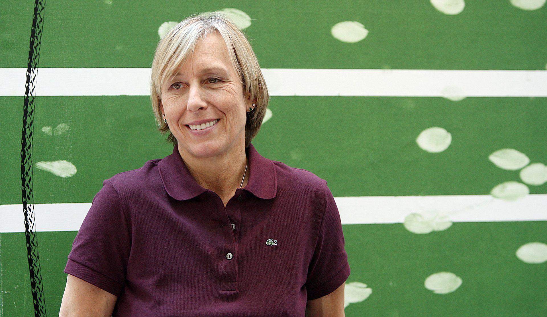 Martina Navratilova at an event in Australia- Source: Getty