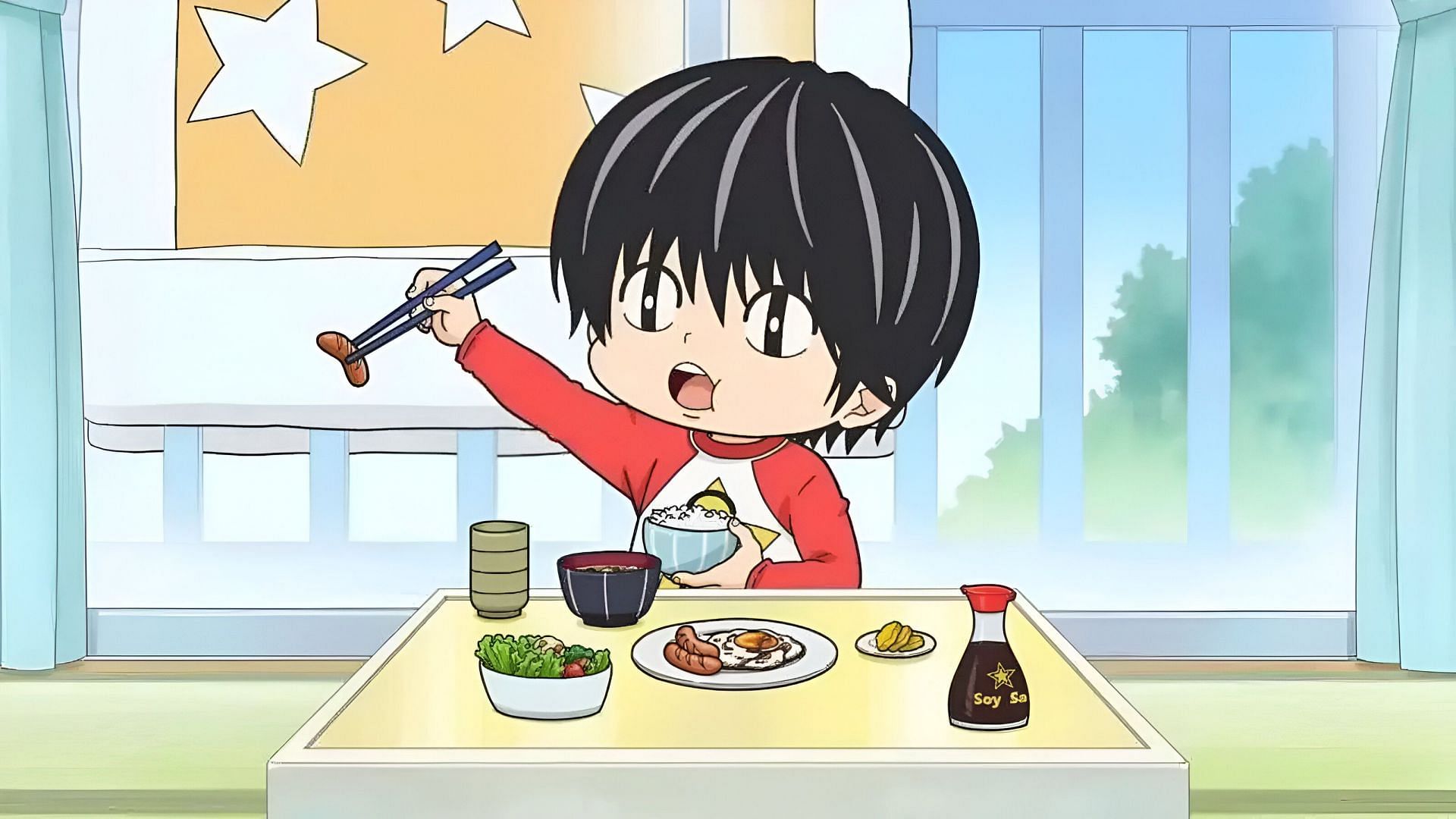 Best anime to watch while you are sick, Kotaro Lives Alone (Image via Liden Films)