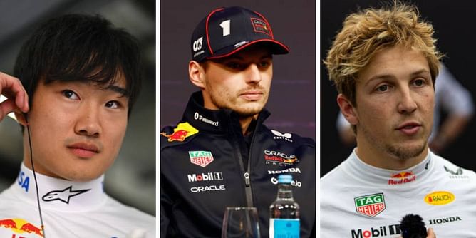 Max Verstappen likes the post criticizing Red Bull's move to fire Liam Lawson for Yuki Tsunoda