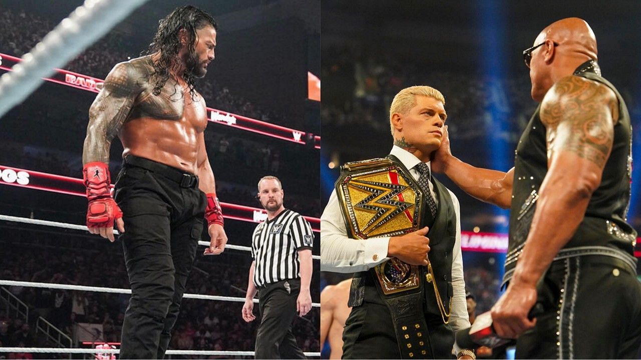 WWE, Roman Reigns, Cody Rhodes, The Rock, CM Punk, 