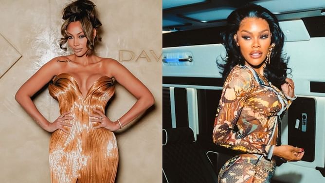 Ex-Chicago Sky star Kysre Gondrezick reacts in 3-words to special moments with Teyana Taylor at Essence BWIH awards