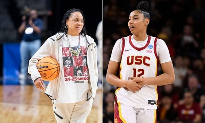 "She's a business in herself": Dawn Staley highlights "big void" JuJu Watkins' injury left in NCAA March Madness