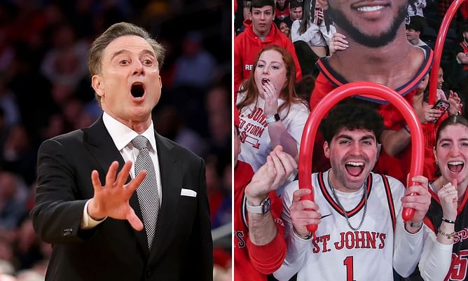 "Sir...at your age?", "A national treasure": Fans react as St John's HC Rick Pitino reveals bold Big East Tournament victory celebration plans