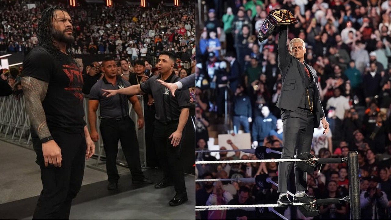 WWE, Roman Reigns, Jey Uso, Cody Rhodes, Paul Heyman, The Rock, John Cena, 