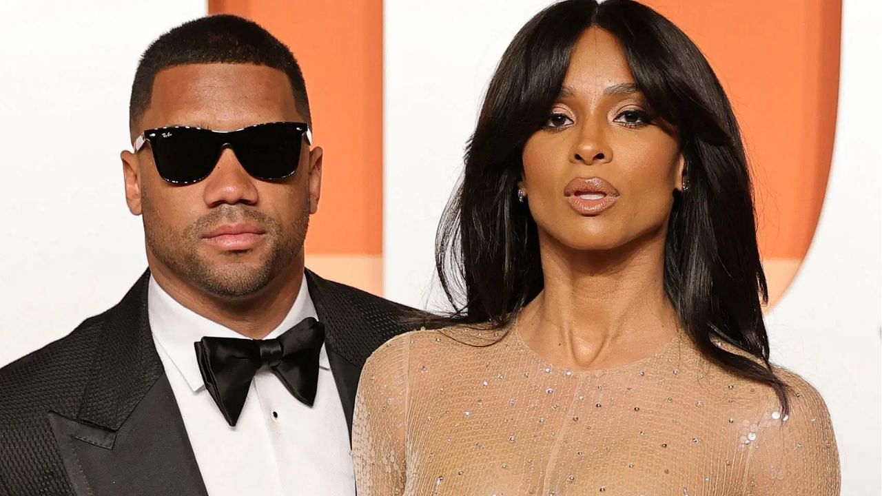 Steelers QB Russell Wilson sends 2-word reaction as wifey Ciara turn heads at Oscars part