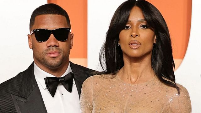 Steelers QB Russell Wilson sends 2-word reaction as wife Ciara turn heads  at Oscars party