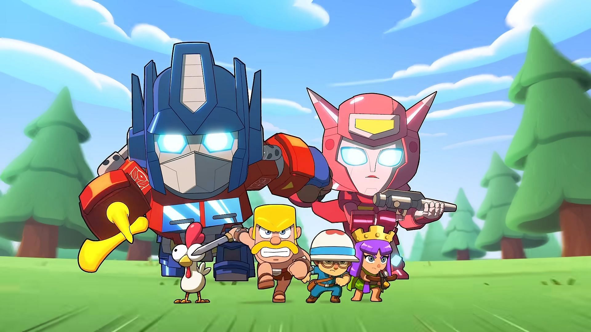 The Transformers World Event has returned to Squad Busters (Image via Supercell)