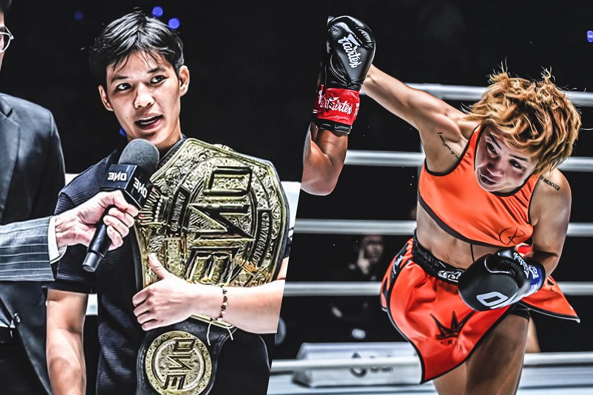 Phetjeeja (left) and Kana Morimoto (right) | Image credit: ONE Championship