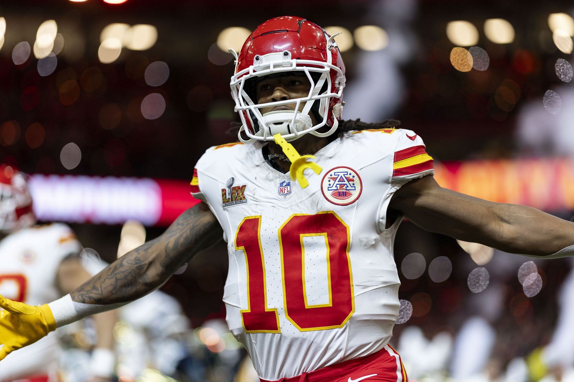 Isiah Pacheco during Super Bowl LIX: Kansas City Chiefs v Philadelphia Eagles - Source: Getty