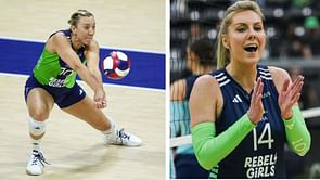 Jordan Larson makes her feelings known as Laura Dijkema announces her retirement from the Dutch national volleyball team