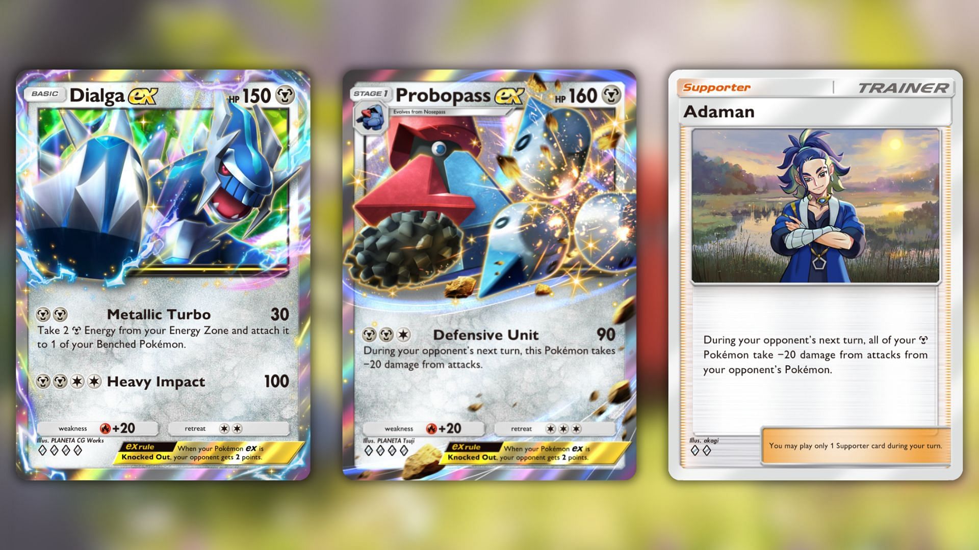 Key cards for this deck (Image via The Pokemon Company)