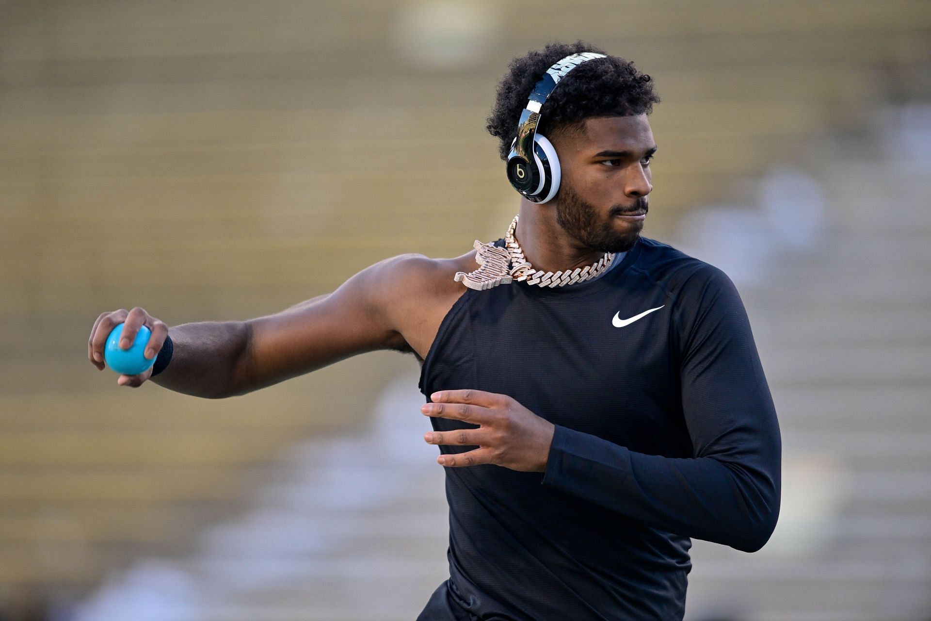 Colorado Buffaloes QB Shedeur Sanders - Source: Getty