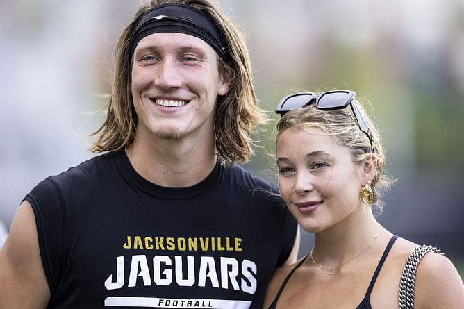 Trevor Lawrence’s wife Marissa shares heart-melting moment of Jaguars QB cuddling their newborn daughter Shae