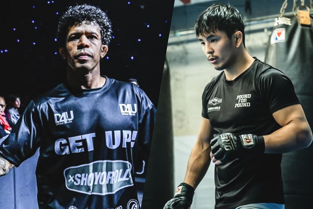 Adriano Moraes and Yuya Wakamatsu - Photo by ONE Championship