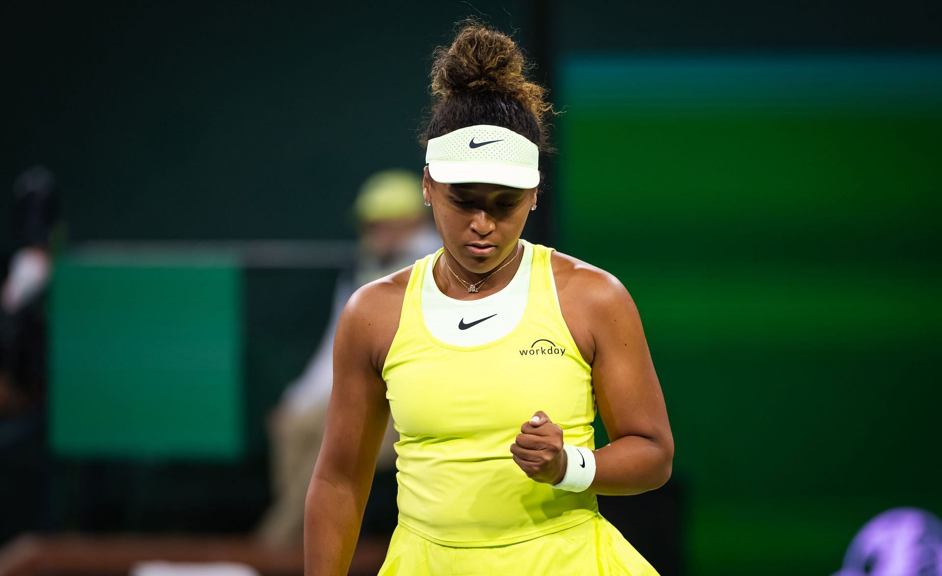 Naomi Osaka at the BNP Paribas Open - Source: Getty