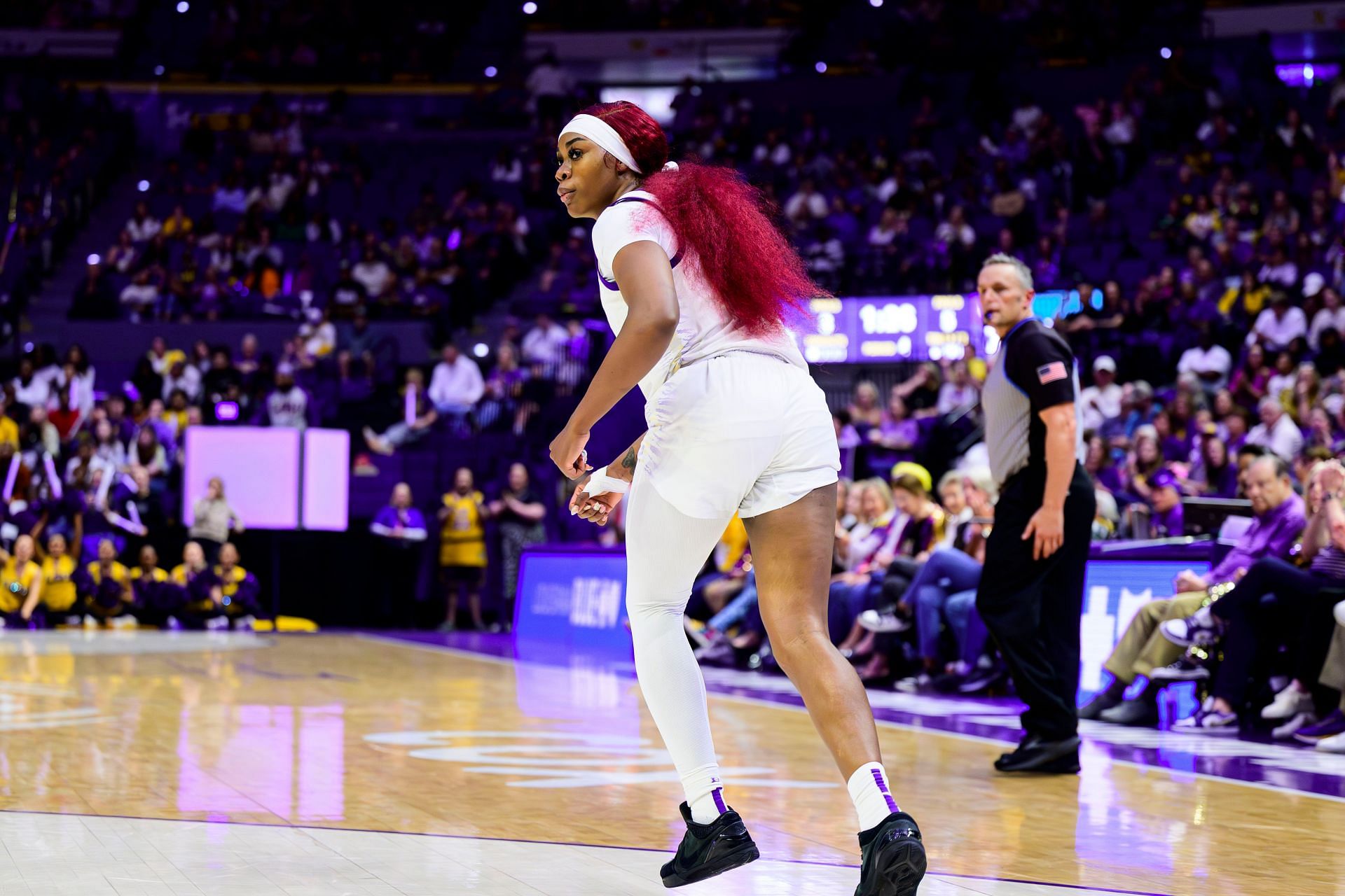 LSU Tigers star Aneesah Morrow - Source: Getty