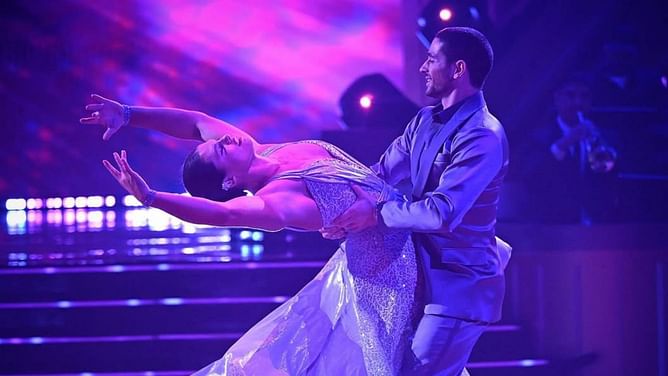Ilona Maher's dance partner Alan Bersten makes feelings known about comparison with Olympian's viral life sequence