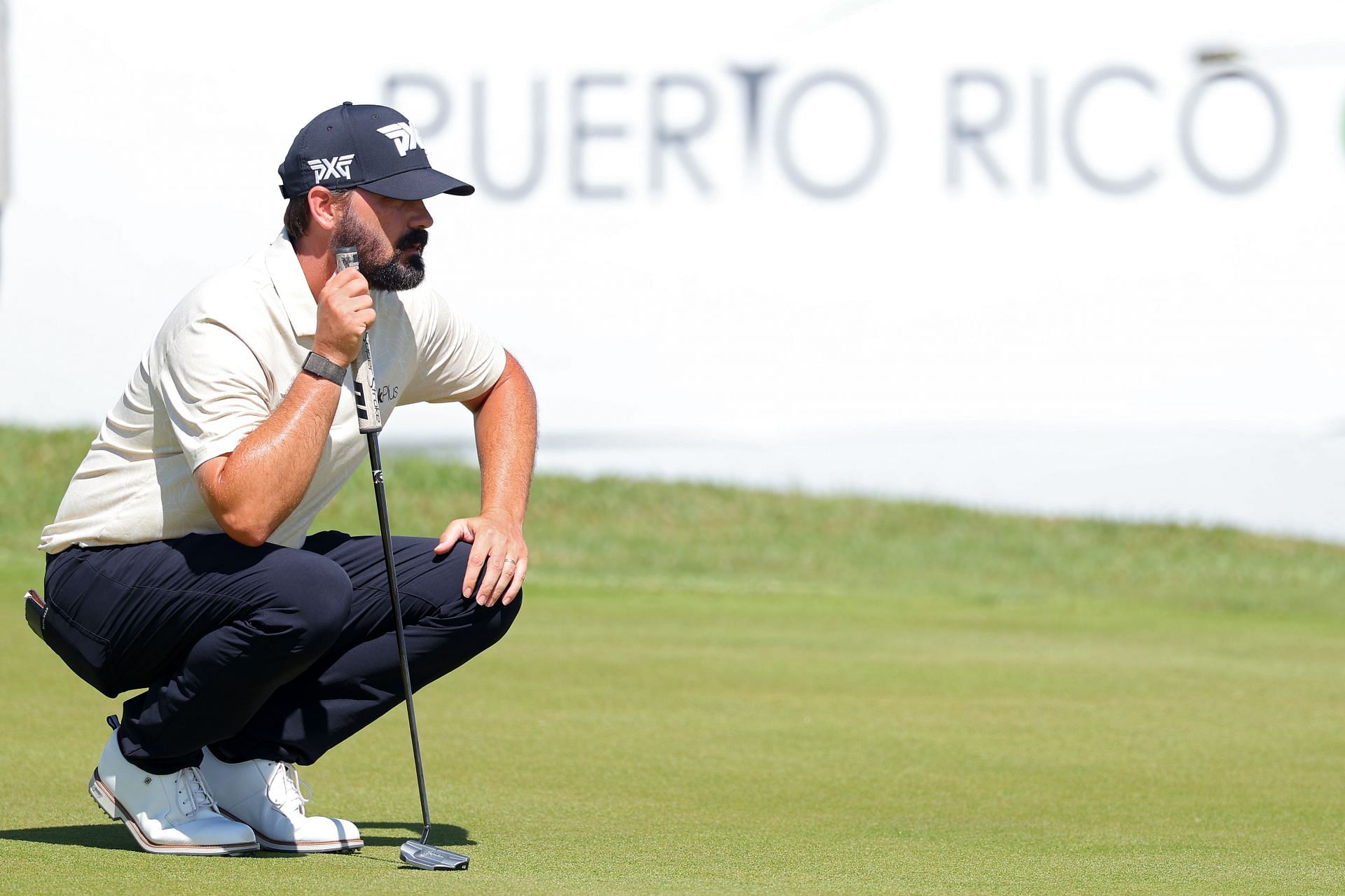 Ramey during round 3 of the 2025 Puerto Rico Open (via Getty)