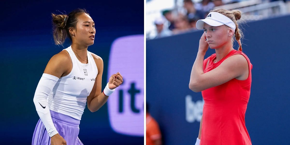 Zheng Qinwen and Ashlyn Krueger to renew their rivalry at Miami Open 2025 | Image Source: Getty