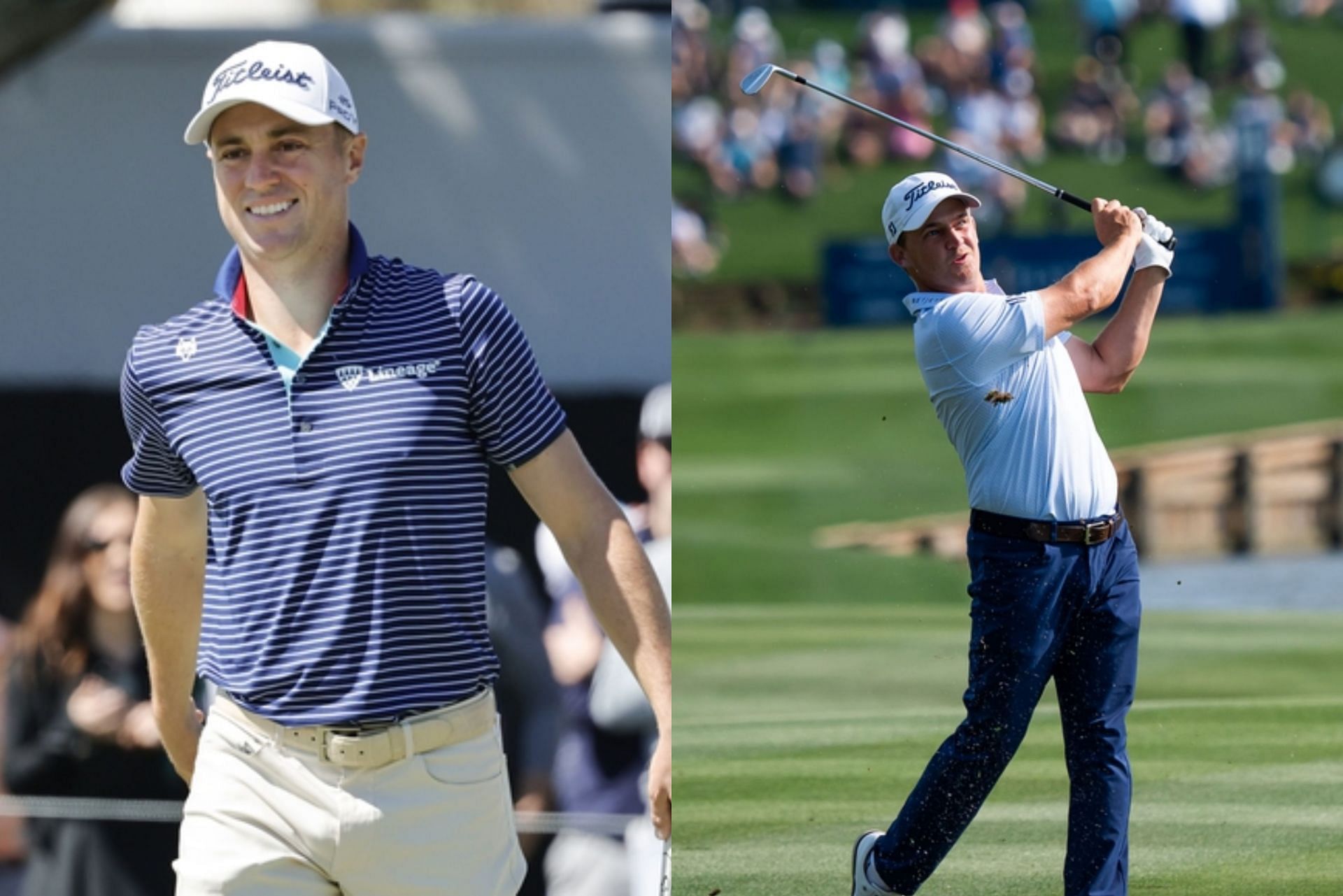 Justin Thomas and Bud Cauley (Image via Imagn)