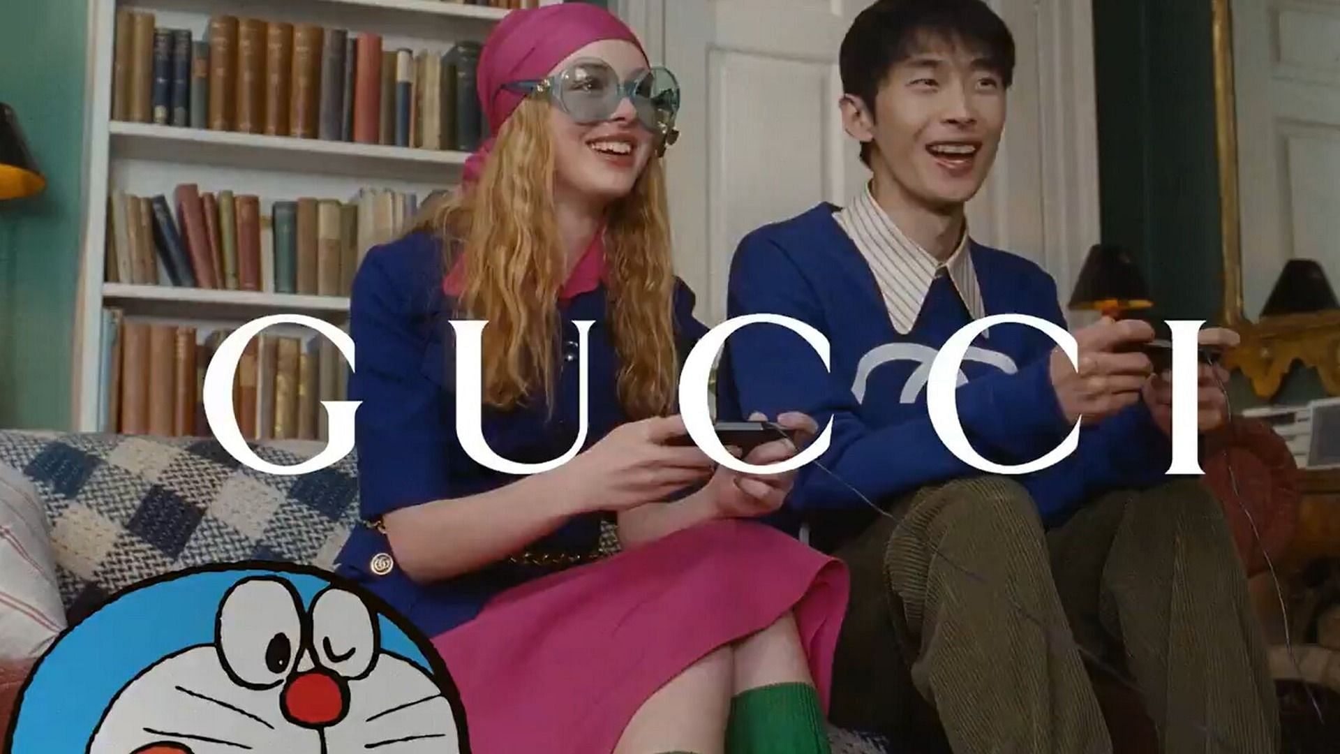 Gucci x Doraemon (Image via Gucci)