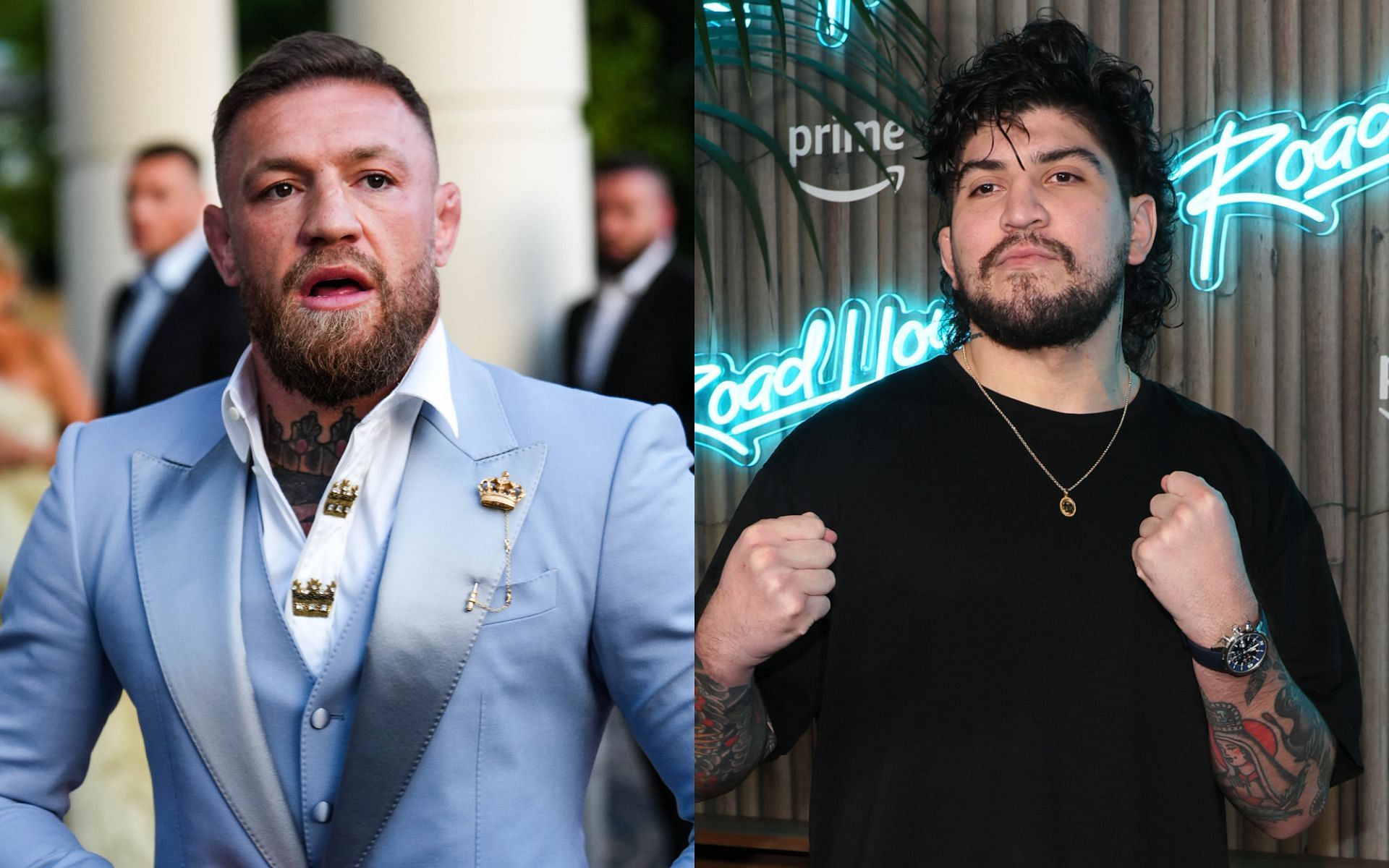 Dillon Danis (right) on Conor McGregor (left) hanging out with ex-rival. [Image courtesy: Getty Images]