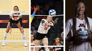 Nebraska Volleyball's Harper Murray, Andi Jackson, and others react to glimpses of Taylor Landfair's Hawaii trip