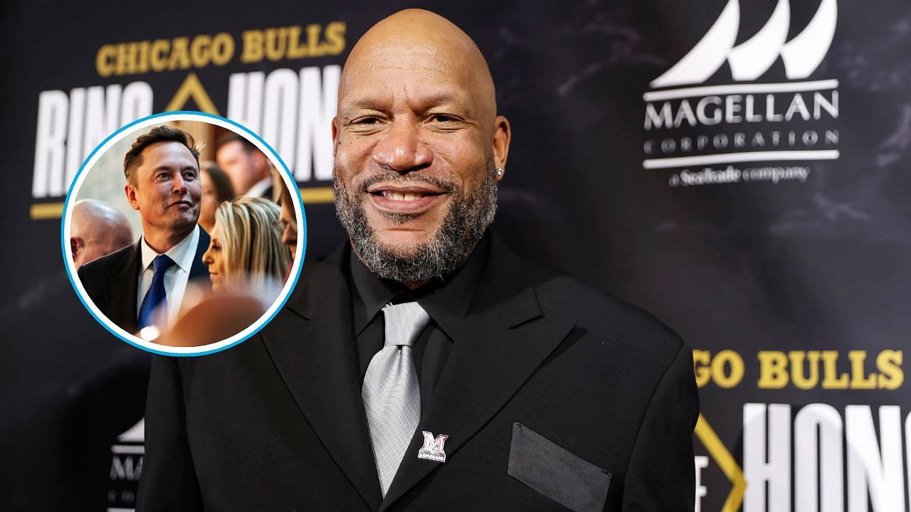 Ron Harper calls out Elon Musk for backing Ben Shapiro