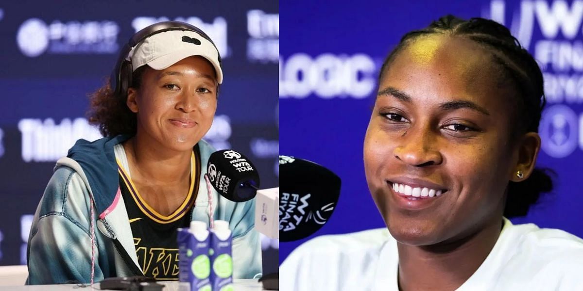 Naomi Osaka and Coco Gauff - Getty