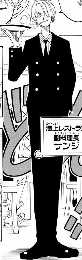 Who is Sanji in One Piece.