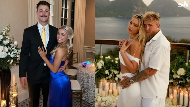 Paul Skenes' girlfriend Olivia Dunne drops fiery reaction to Jake Paul's fiancee Jutta Leerdam's head-turning offseason fits