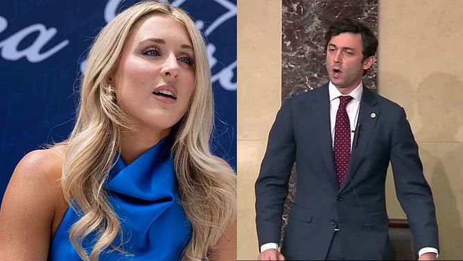 "Selling out your own daughter is crazy work" - Riley Gaines slams senator Jon Ossoff for double standards