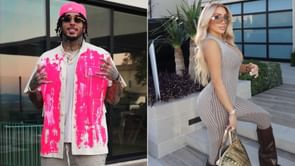 LiAngelo Ball’s ex Nikki Mudarris turns heads sitting courtside with sports betting expert at Bulls game