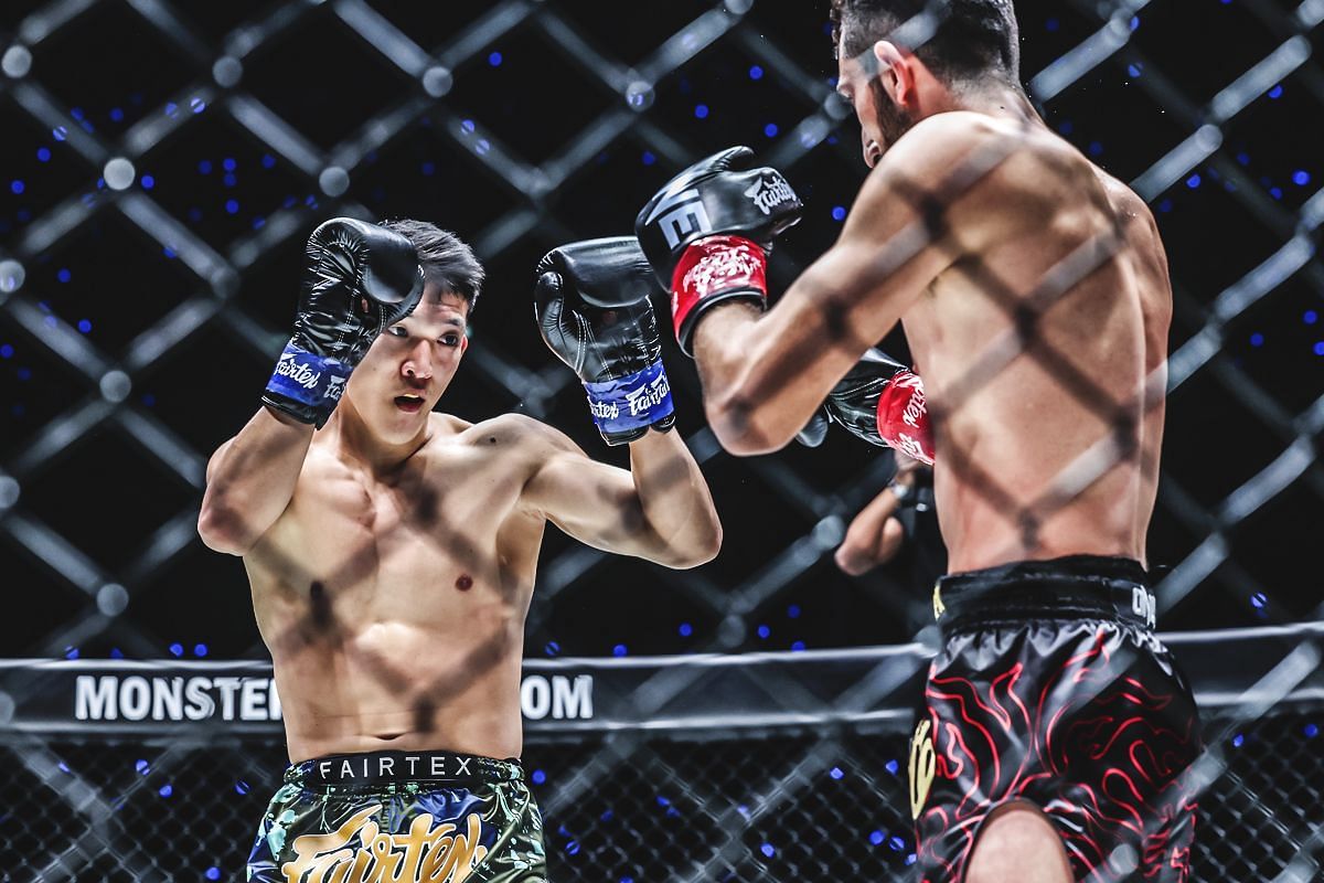 Masaaki Noiri fighting Shakir El-Tekreeti | Image credit: ONE Championship