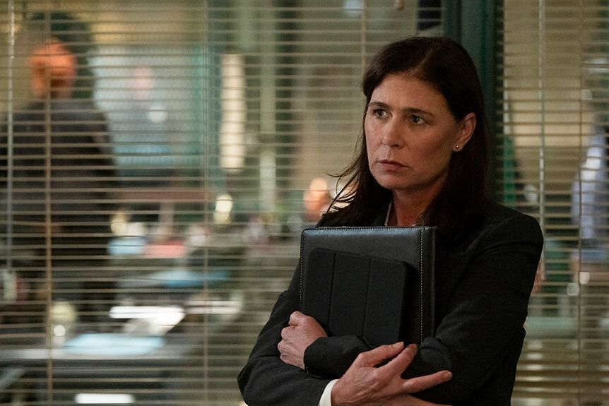 Lt. Jessica Brady (Maura Tierney) on Law &amp; Order Season 24 (Image via NBC)