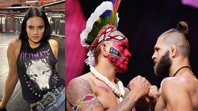 Nina-Marie Daniele shares four-word reaction to Alex Pereira vs. Jiri Prochazka 'staredown from Wish'