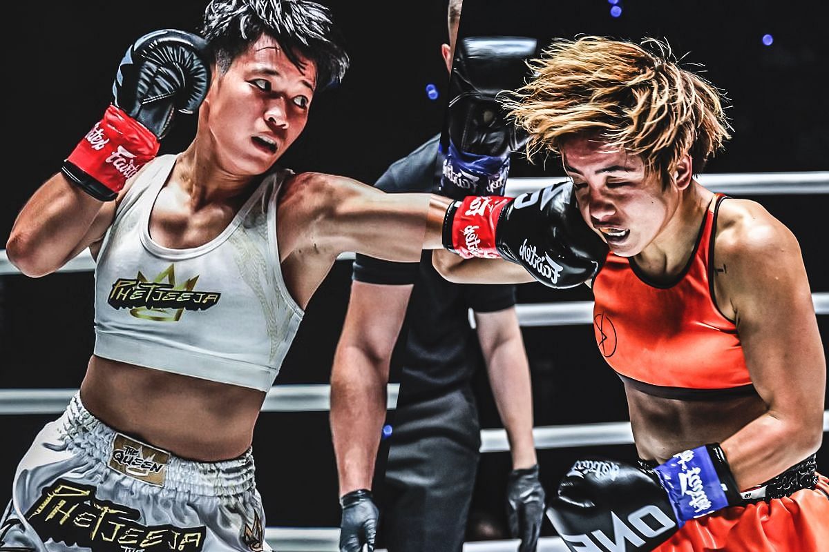 Phetjeeja questions Kana&rsquo;s conditioning ahead of ONE 172. -- Photo by ONE Championship