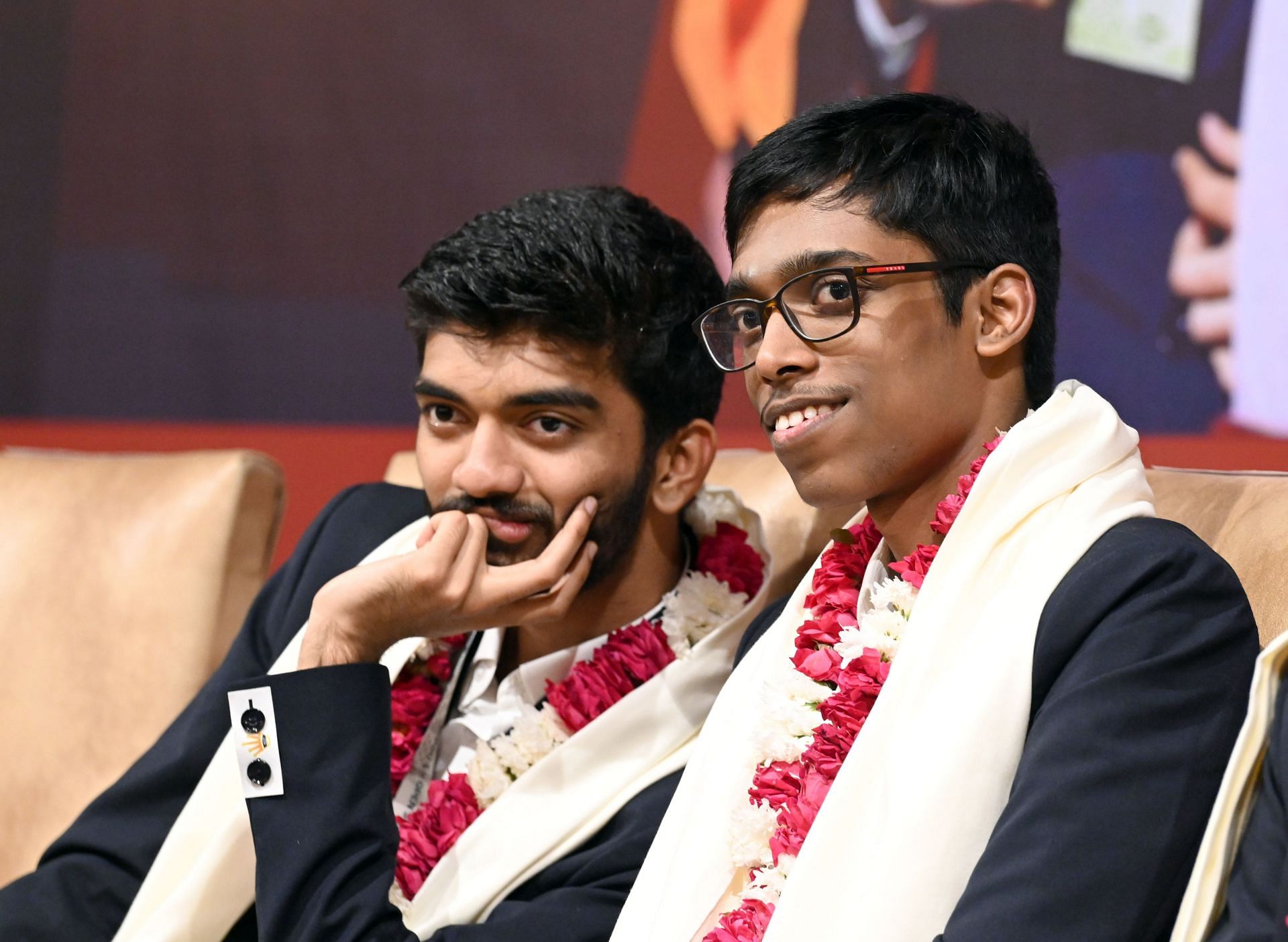 All India Chess Federation Felicitates 45th Olympiad Winning Indian Teams - Source: Getty