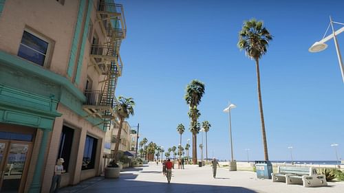 A screenshot of the NaturalVision Evolved mod for GTA 5 Enhanced PC (Image via Razed Mods)