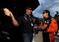 Michael Andretti with Danica Patrick at the 93rd Indianapolis 500 Carb Day - Source: Getty