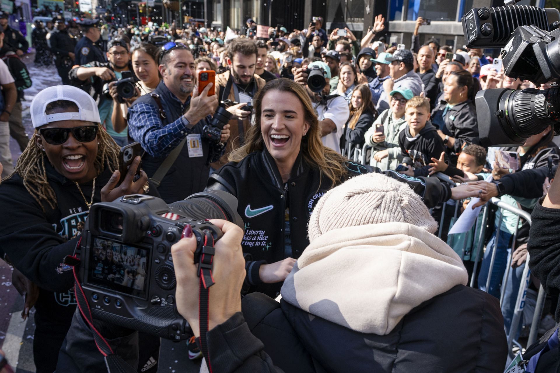 New York Liberty Ticker Tape Victory Parade &amp; Rally - Source: Getty