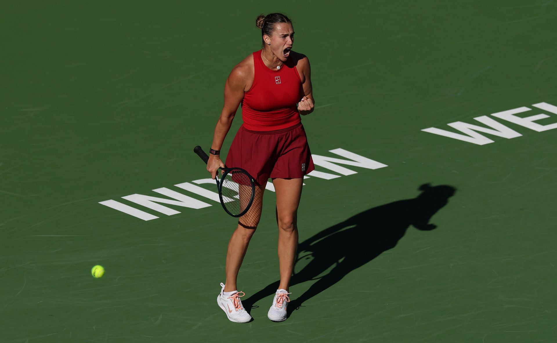 Aryna Sabalenka at the BNP Paribas Open 2025. (Photo: Getty)