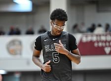 "Tuffest 4 points you'll see": Hoops fans react to LeBron James' son Bryce James' hooping skills montage