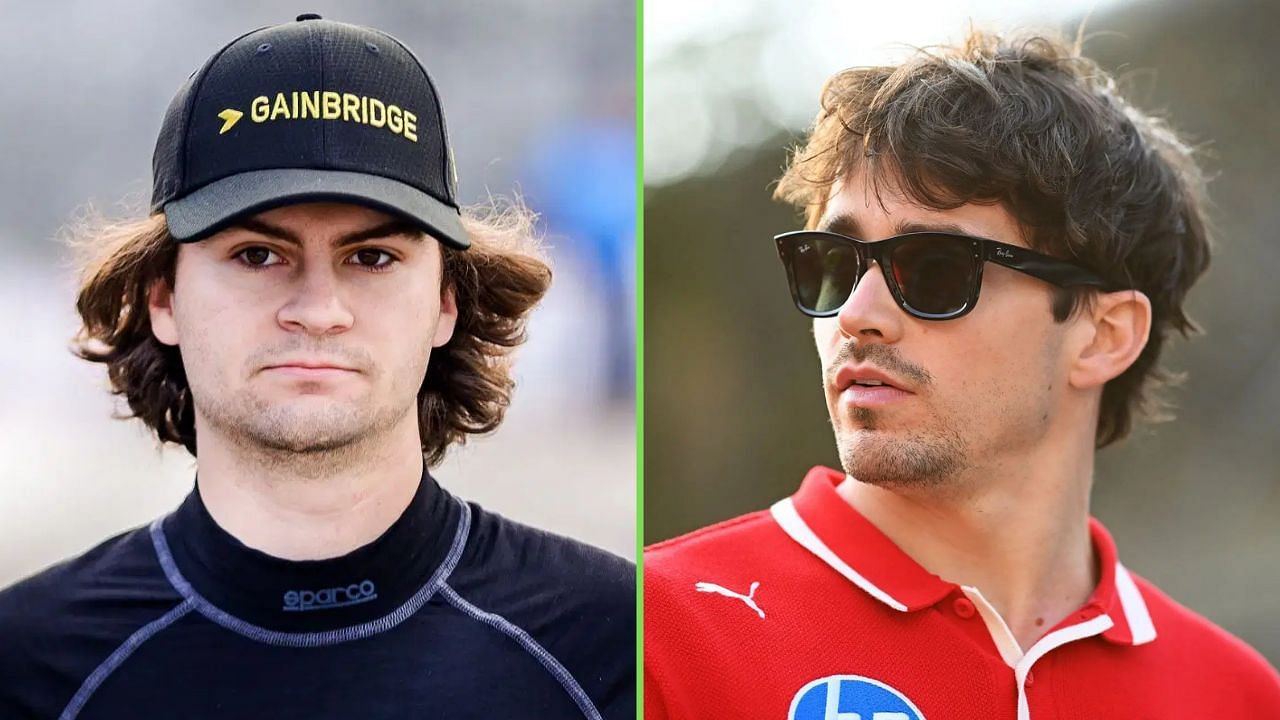 Colton Herta and Charles Leclerc | Image via Getty